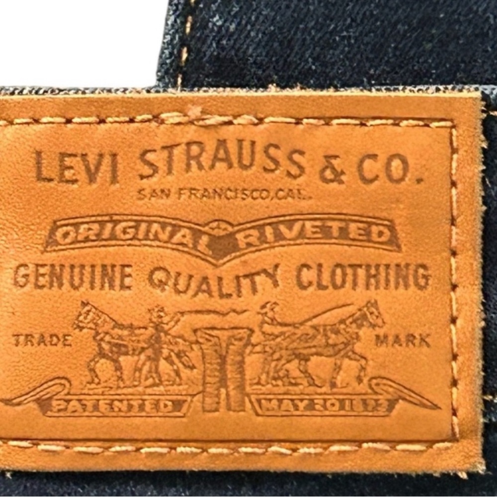 Levi's Dark Blue 721 Premium Denim Big E Jeans 26 - Picture 5 of 11